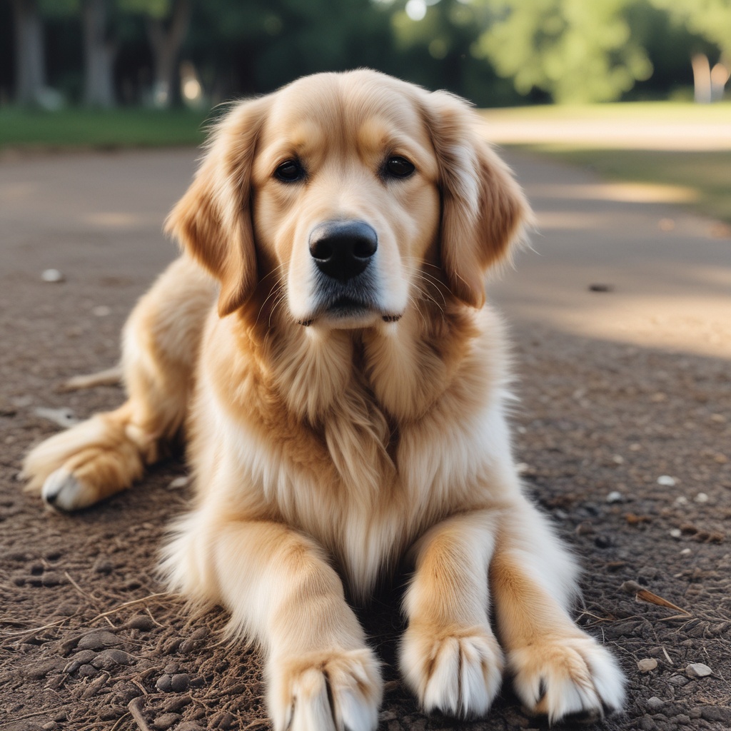 An adorable Golden Retriever named Buddy